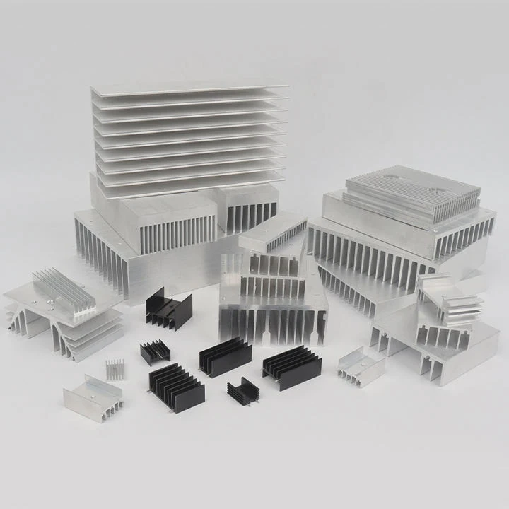 Benutzerdefiniertes Aluminium Extrudierte Wärmeleitprofil