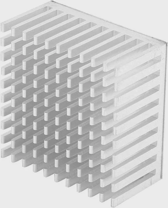 Aluminium Kühlschale für Leistungskomponente