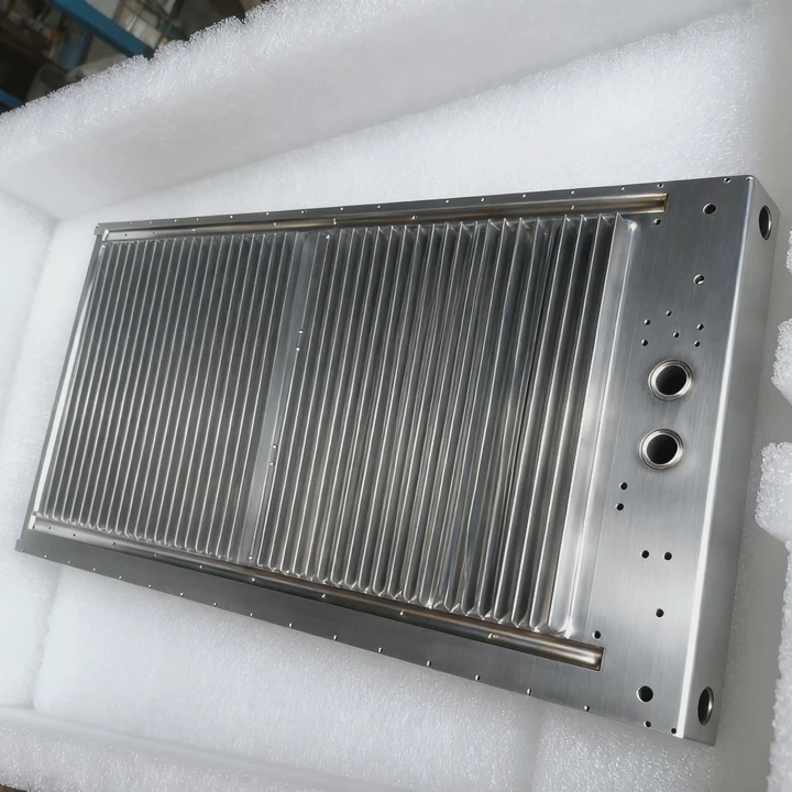 Cnc Aluminium Kühlkörper Kälteteil