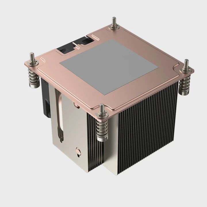 2U aktive CPU VC Kühlkörper mit Heatspipes