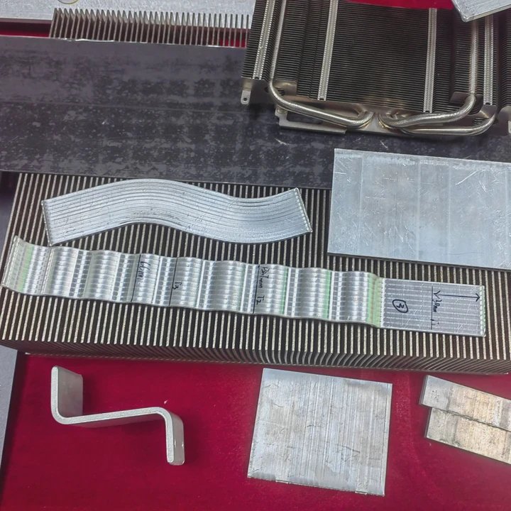 Besp. Kupfer-Aluminium-Vc-Thermomodul