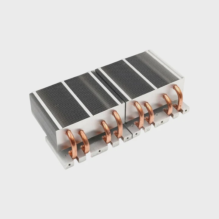 400W Wärmeleitrohr Aluminium-Wärmeleitkühler