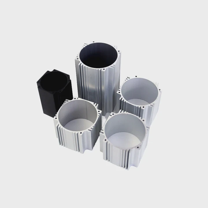 6000-Serie quadratischer Aluminium-Kühlkörper-Profil
