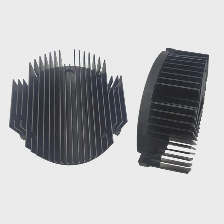 Oem Aluminium Extrusion Heat Sink Kühler CNC-Komponenten