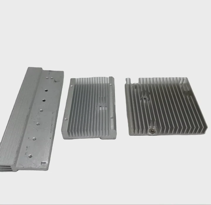 Oem maßgefertigte Aluminium extrudierte Wärmeleit profile