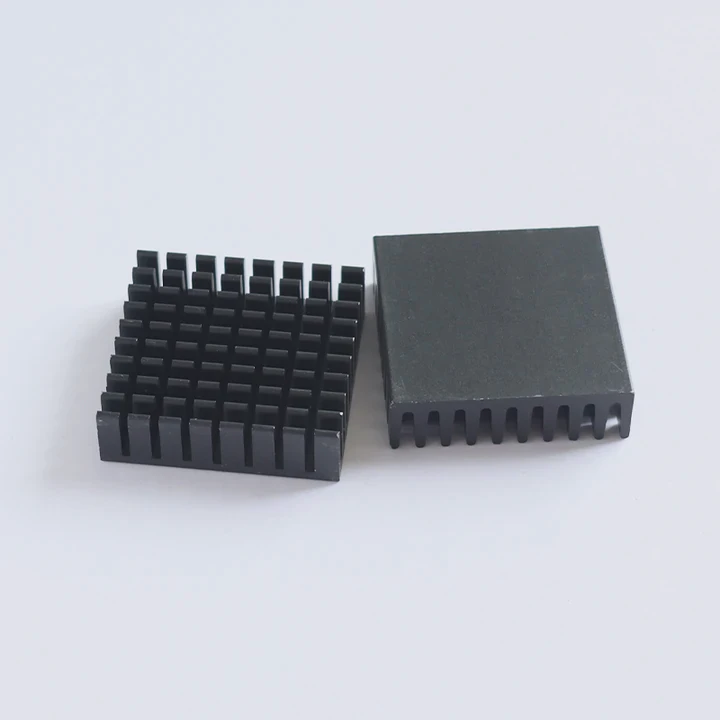 35X35X10Mm Schwarz eloxiertes Aluminium CPU-Kühler