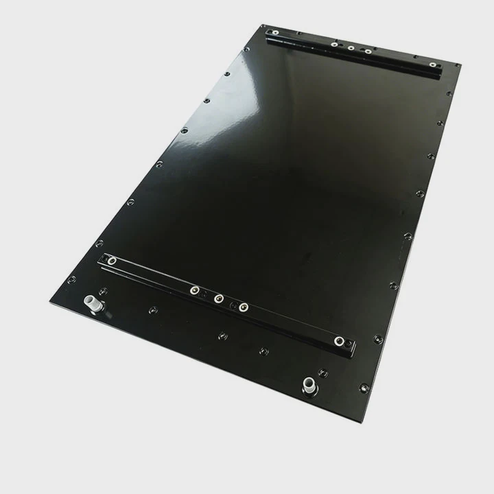 Verlösterter Aluminium-Liquid Cooling Plate Für Marinebatterien