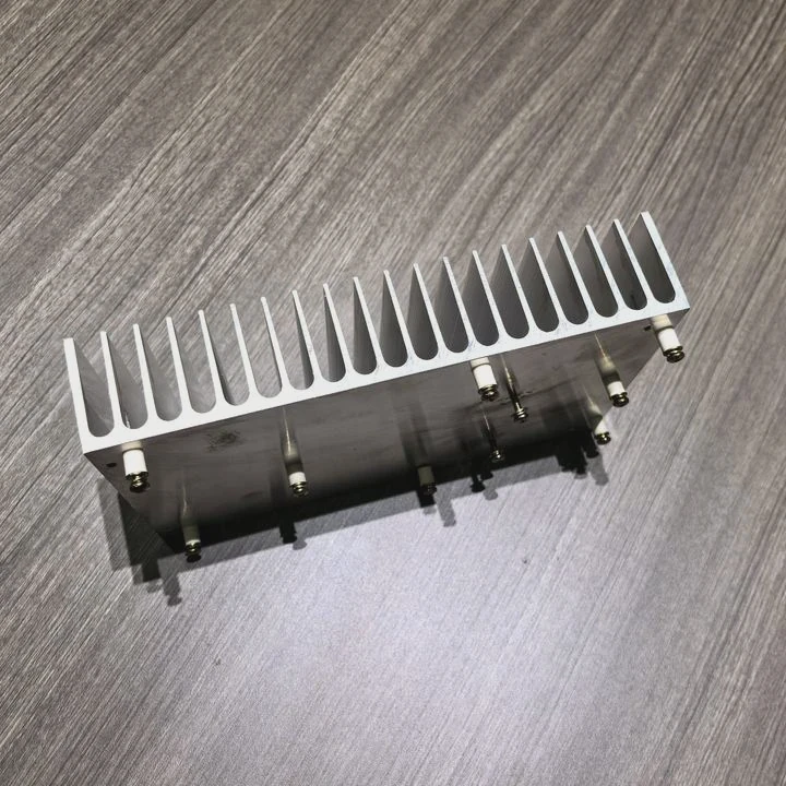 Verchromter Aluminium-Lüfter-Wärmeleiter