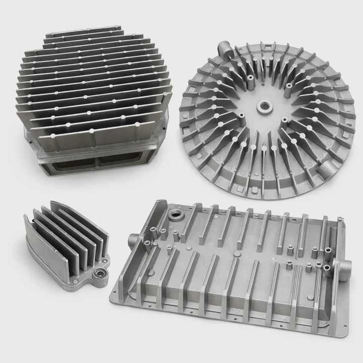 Aluminium-Kühlkörper für LED-Stromversorgung