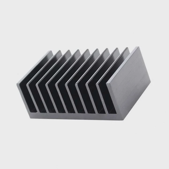 L-förmiger Aluminium-Kühlkörper-Gehäuse 120mm