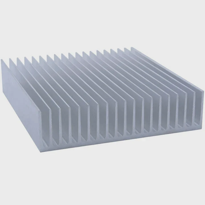 Großer Verchromter Aluminium Kühlkörper