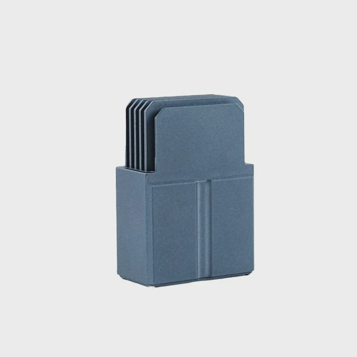 Black eloxiertes CNC Aluminium Kühlkörpermodul