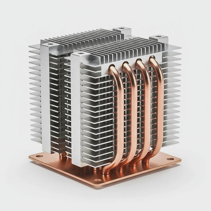 Kühlkörper-mit-ohne-Lüfter-Ipc-mit-Kupfer-Basis