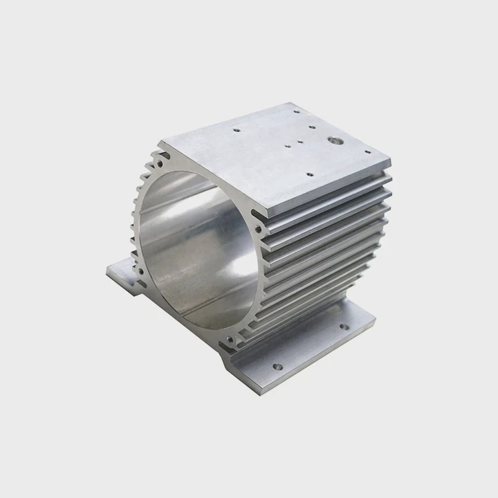 Oem geripptes Aluminiumkühlkörper für Elektronik