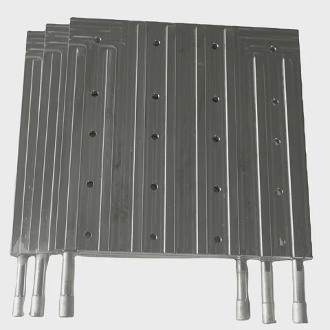 Aluminium Flüssigkühlungsplatte System
