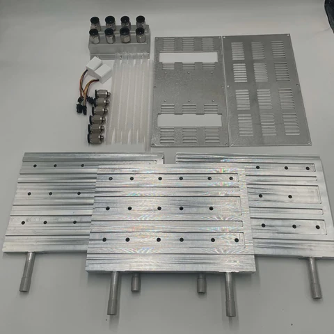 Bespieldes Aluminiumkühlblech-Radiator