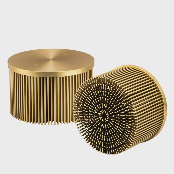 Kob Led Goldenes Aluminiumkühlkörper