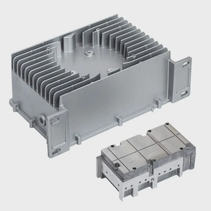 Gegossenes Aluminiumkühlergehäuse