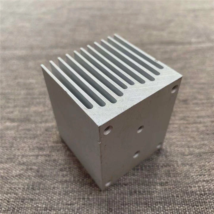 Disipador de calor de aluminio industrial anodizado