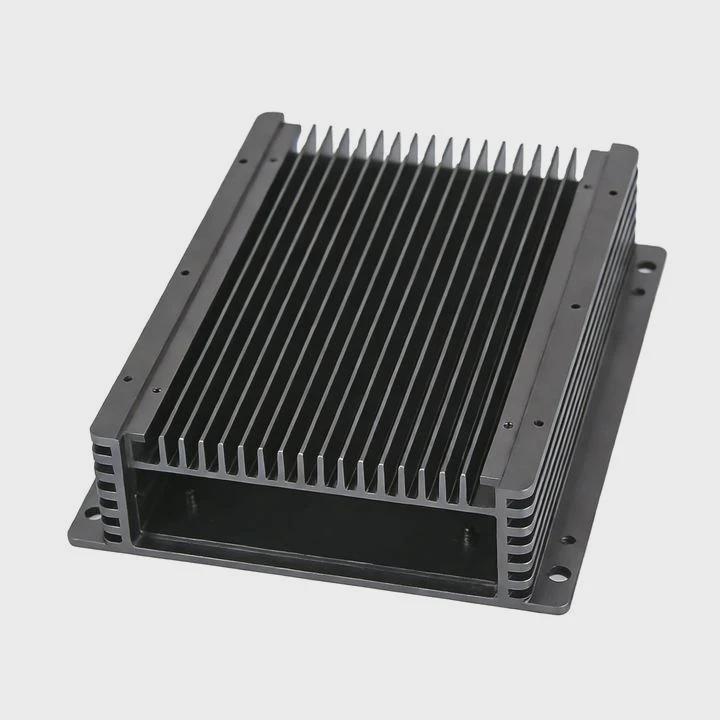 Caja de disipador de calor de carcasa de aluminio