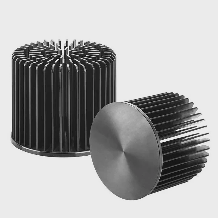 Disipador de Heat Sink de Fin de Pin LED Redondo