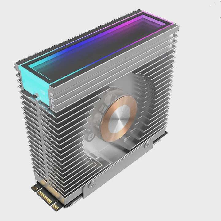 Disipador de Aluminio Ssd M.2 Nvme Rgb