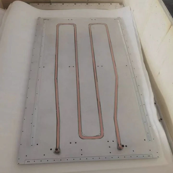 Placa de enfriamiento de agua de aluminio personalizada