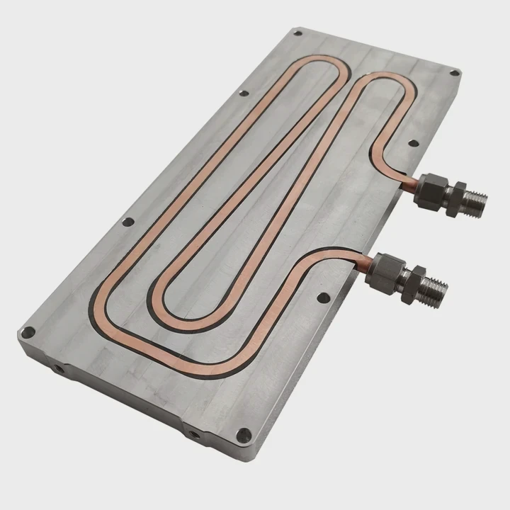 Bloque de enfriamiento de agua de aluminio OEM
