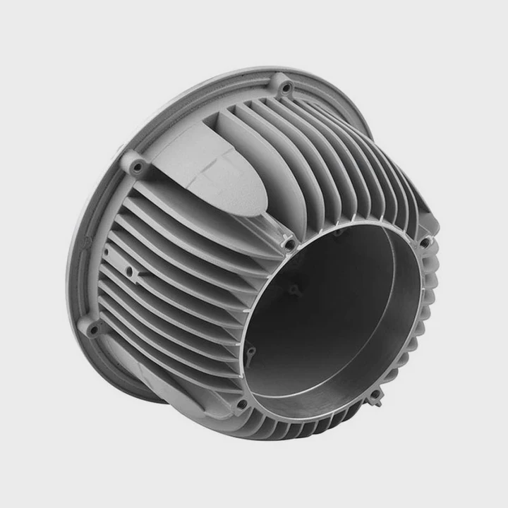 Refrescante Disipador De LED De Aluminio Con Mecanizado CNC