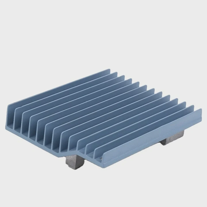 Partes de disipador de calor de fundición en aluminio personalizado