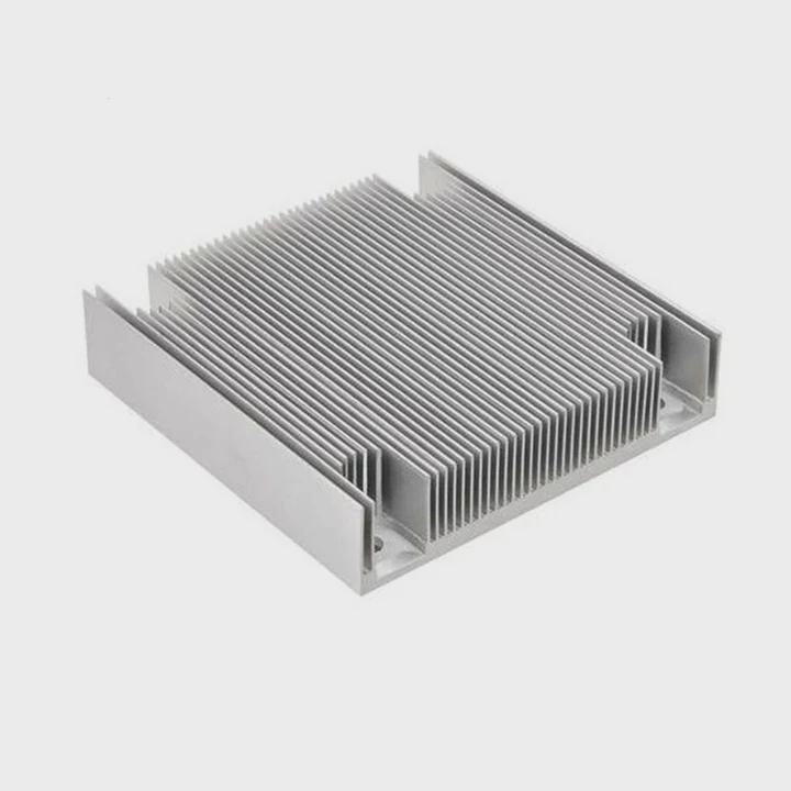 Radiator de aluminio CNC T5 6063 para uso industrial
