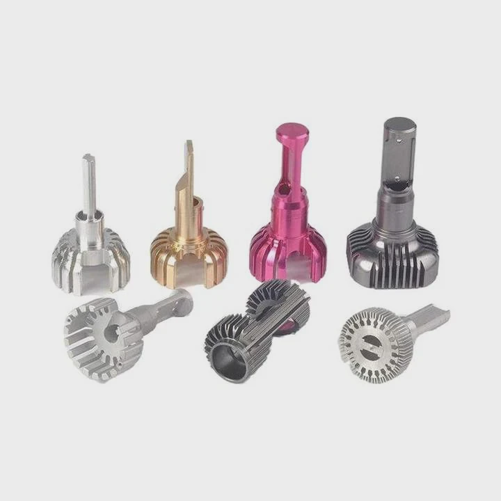 Aletas de calor de aluminio LED para coche