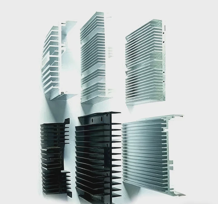 Disipador de calor de aluminio extruido