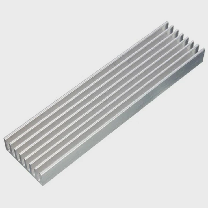 Disipador de Aluminio Personalizado 100X25X10Mm