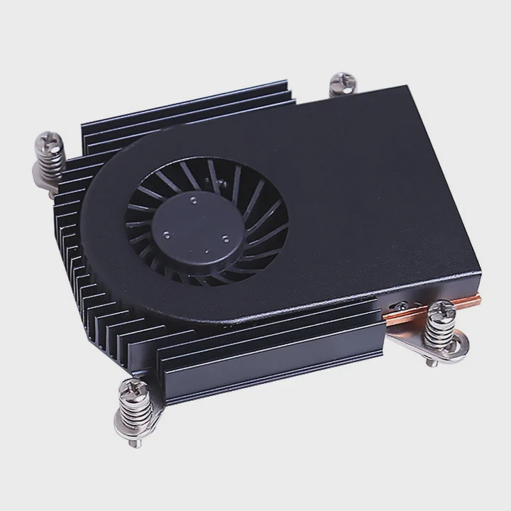 Disipador de calor ultrafino con ventilador para procesador