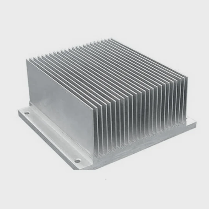 Disipador de calor de aluminio extruido 6063 T5