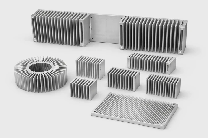 Disipador de Calor Anodizado de Aluminio para Electrónica