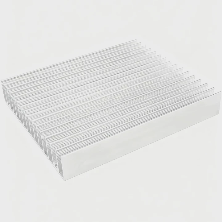Disipador de calor de aluminio CNC OEM para refrigeración industrial