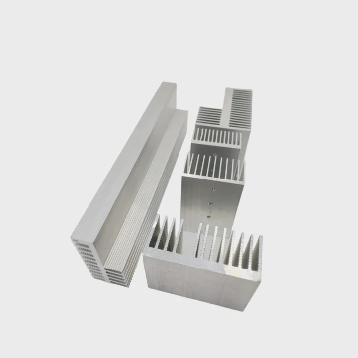 Disipador de calor de aluminio cuadrado con LED de OEM