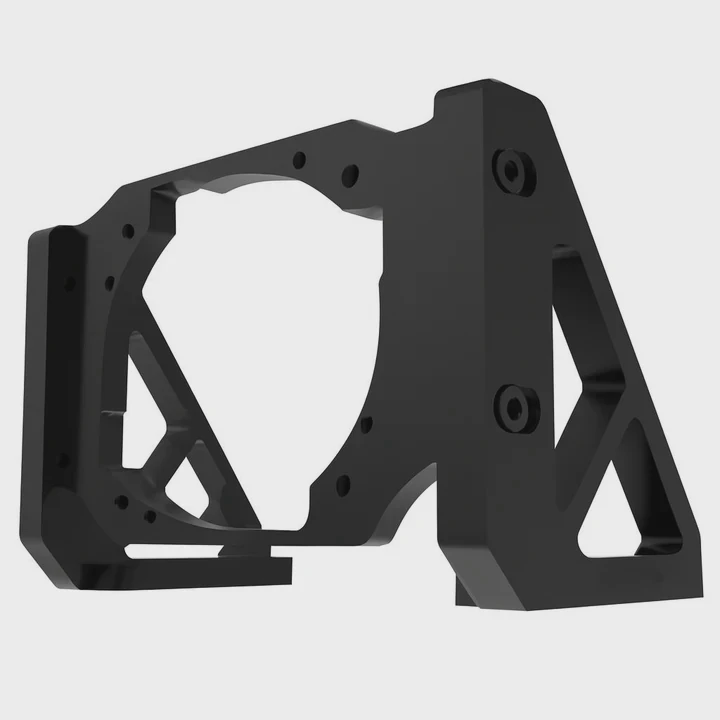 Profilo de Heat Sink de Aluminio 6063 recubierto de pintura en polvo