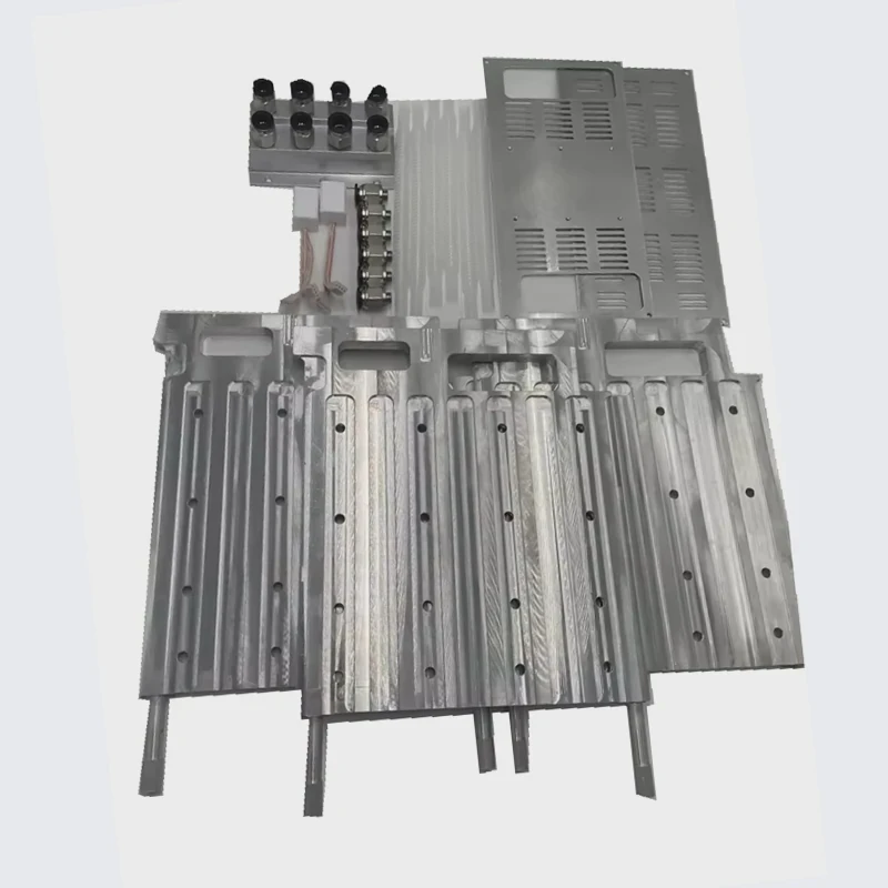 Placas de refrigeración de agua de aluminio