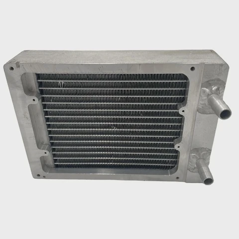 Radiador intercambiador de calor refrigerado por agua