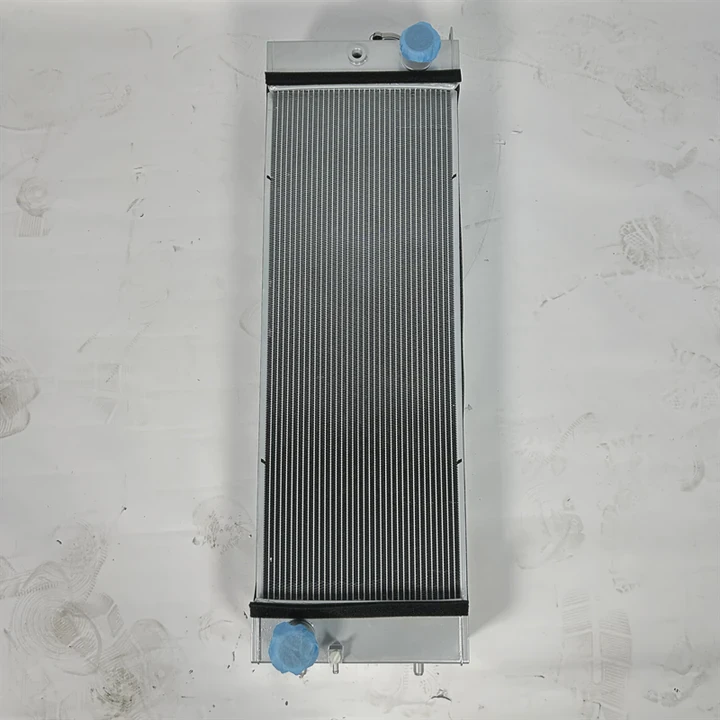 Núcleo de radiador de aluminio para equipo pesado