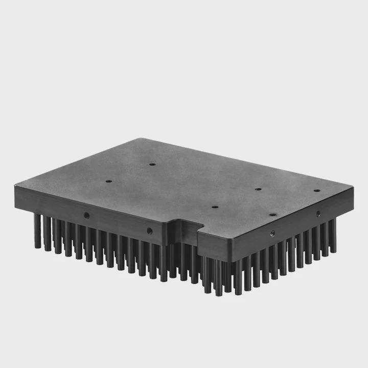 Disipador de calor de aletas de pin CNC de 35W