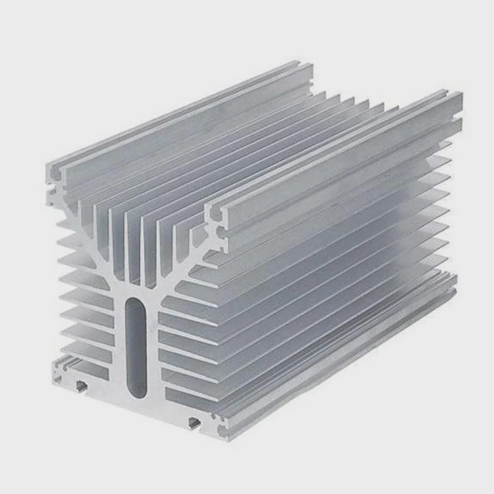 Disipador de calor de aluminio extruido LED 6063