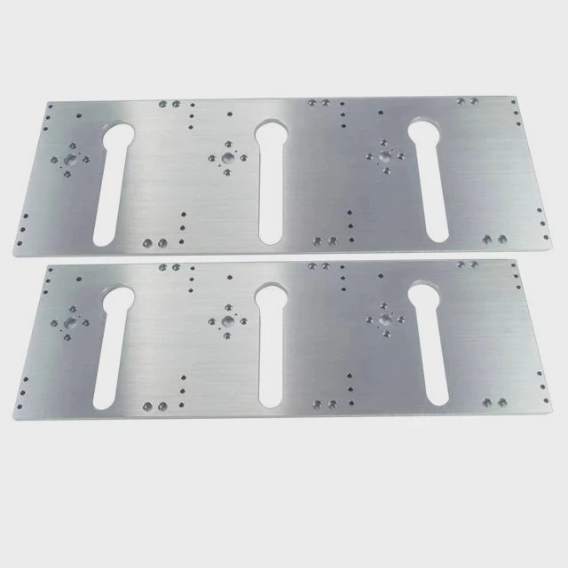 Dissipateur thermique en aluminium fraisé CNC personnalisé