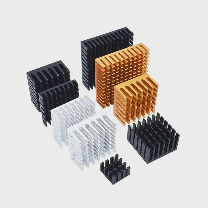 Radiateur thermique Led de taille multiple avec ventilateur