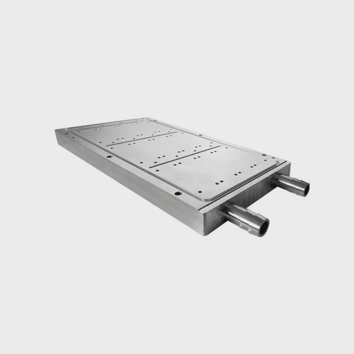 Radiateur à plaque de refroidissement soudé sous vide