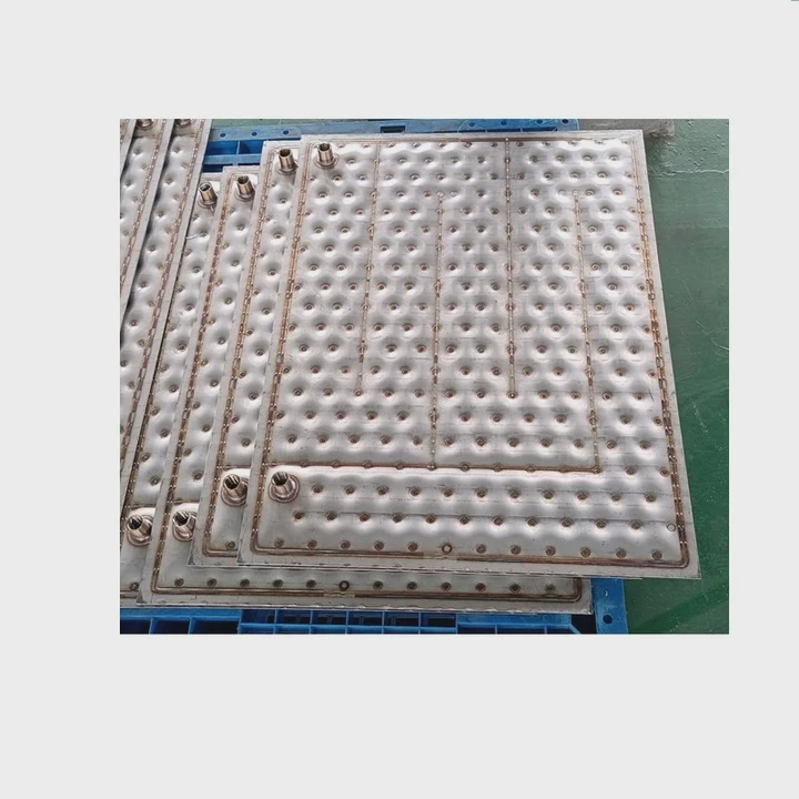 Plaque de refroidissement liquide en acier inoxydable