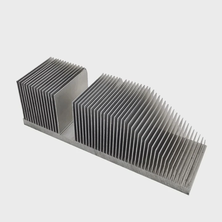 Radiateur en aluminium anodisé extrudé 60616063
